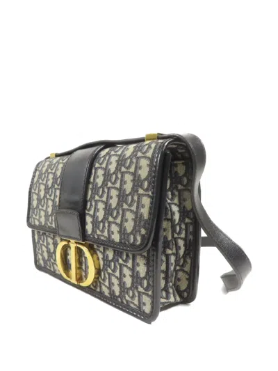 Pre-owned Dior 30 Montaigne Shoulder Bag In Blue