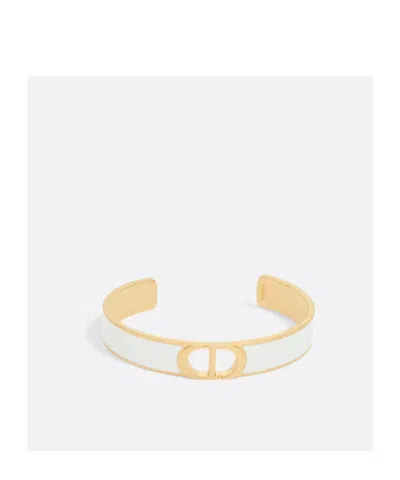 Dior 30 Montaigne Thin Bangle In Yellow