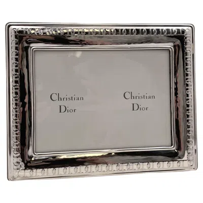 Pre-owned Dior 30% Off Sale Christian  Italian Sterling Silver Frame
