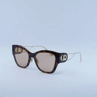 Pre-owned Dior 30montaigne B2u 26l0 Light Havana/light Brown 54-19-130 Sunglasses A...