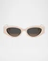Dior 30montaigne B6i Sunglasses In Shiny Pink Brown