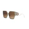 Dior Women's 30montaigne Su 58mm Geometric Sunglasses In Brown