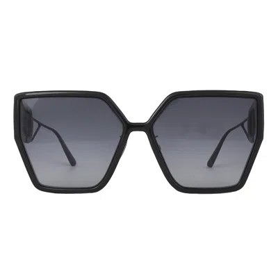Dior 30montaigne Bu Smoke Gradient Butterfly Ladies Sunglasses Cd40034u 01b 61 In ["black"]