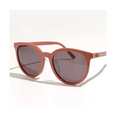 Dior 30montaigne Mini R2f Brown Oval Ladies Sunglasses Cd40020f 72s 57