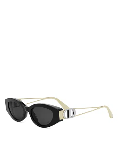 DIOR 30MONTAIGNE B6I OVAL SUNGLASSES, 51MM