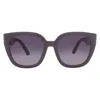 Dior 30montaigne S10f Gradient Smoke Square Ladies Sunglasses Cd40129f 20b 54 In Purple
