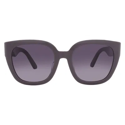 Dior 30montaigne S10f Gradient Smoke Square Ladies Sunglasses Cd40129f 20b 54 In Purple