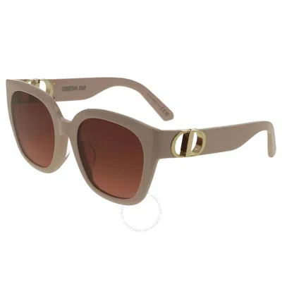Dior 30montaigne S10f Roviex Gradient Square Ladies Sunglasses Cd40129f 72k 54 In Brown
