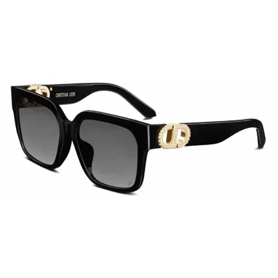 Dior 30montaigne S11f Smoke Gradient Square Ladies Sunglasses Cd40144f 01b 56 In ["black"]