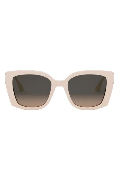 Dior 30montaigne S13i 53mm Square Sunglasses In Brown