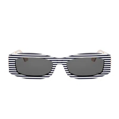 Dior 30montaigne S14i 74b1 Oro Rosa/ Blu Sunglasses In Gray