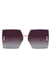 Dior 30montaigne S7u 64mm Oversize Square Sunglasses In Neutral