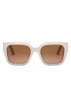 Dior 30montaigne S8u Sunglasses In Shiny Pink/gradient Roviex