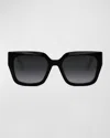 Dior 30montaigne S8u Sunglasses In Black