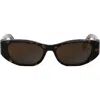 Dior 30montaigne S9u 54mm Square Sunglasses In Brown