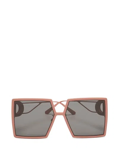 Pre-owned Dior 30montaigne Su 41a0 Sunglasses In Pink