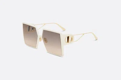 Dior 30montaigne Su Grey Pink Gradient Square Ladies Sunglasses Cd40030u 25g 58 In ["white","pink","grey"]