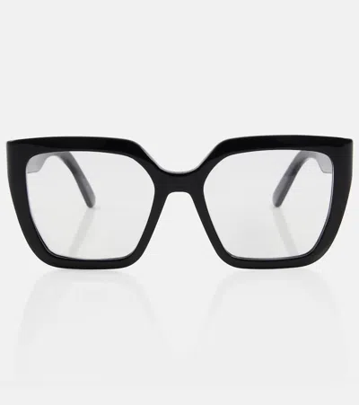 Dior 30montaigneo Square Sunglasses In Black