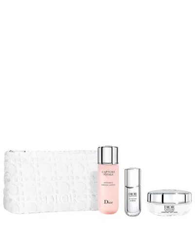 Dior 4-pc. Capture Anti-aging Correction Ritual Skincare Set In Transparent