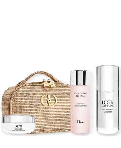Dior 4-pc.  Capture Lotion, Serum & Cream Skincare Set In Transparent
