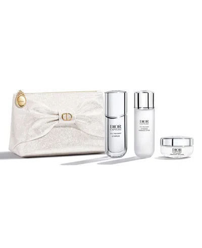 Dior 4-piece Capture Anti-aging Correction Ritual Skincare Set In No Color