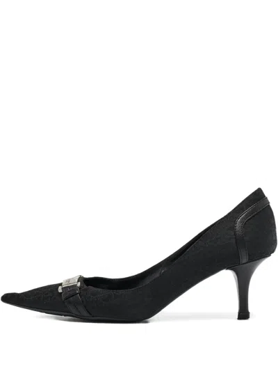 Pre-owned Dior 70mm Issimo Pointed-toe Pumps In Black