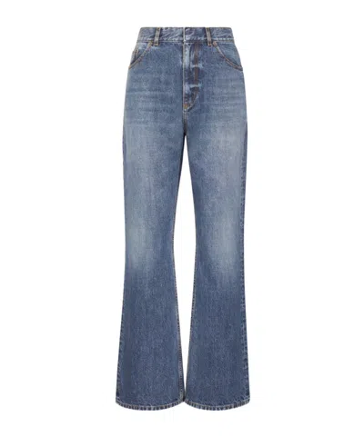 Dior 8 Horn Jeans In Blue