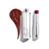 Dior 906 Talk My   Addict Glass Lipstick Ultra-shine And Hydrating Lip Gloss Stick 3.2g In Brown