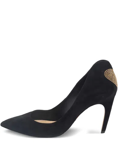 Pre-owned Dior 90mm Pointed-toe Pumps In Black
