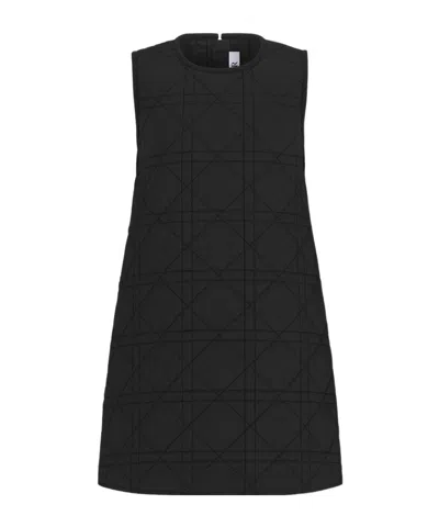 Dior A-line Dress In Black