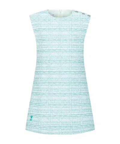 Dior A-line Dress In Green