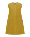 Dior A Line Dress In Yellow