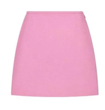 Dior A-line Skirt In Pink