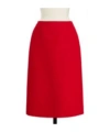 Dior A-line Skirt In Red