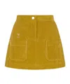 Dior A-line Skirt In Yellow