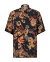 Dior Homme Man Shirt Black Size 16 Cotton In Black