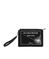 Dior A5 Triangle Pouch In Black