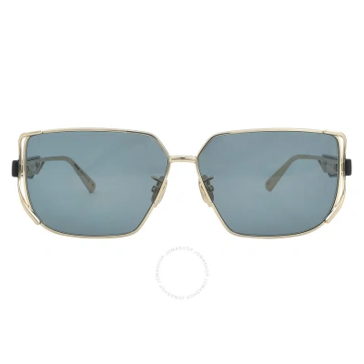Dior Achi Green Irregular Ladies Sunglasses Cd40038u 10n 61 In Blue