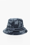 Dior Acid Wash Effect Denim D-bobby Bucket Hat