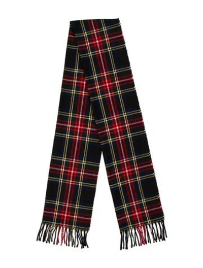 Pre-owned Dior Acrylic Striped Scarf In Multi