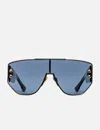 Dior Addict 1 Shield Sunglasses In Orange