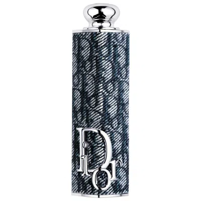 Dior Addict Glass Lipstick Ultra-shine Hydrating Lip Gloss Stick 2 Denim Oblique In Blue