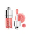 Dior Lip Glow Oil Hydrating High-shine Gloss 012 Rosewood 0.2 Oz/6 ml In Brown