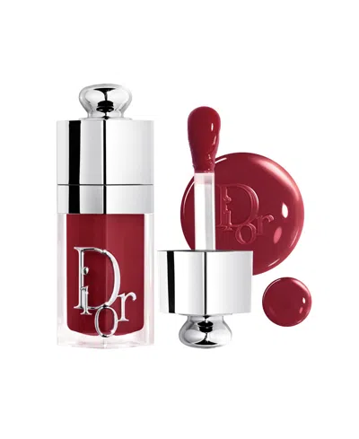 Dior Addict Lip Glow Oil, 0.2 Oz. In Burgundy