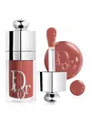 Dior Lip Glow Oil Hydrating High-shine Gloss 081 Latte 0.2 Oz/6 ml In Brown