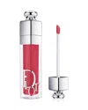 Dior Addict Lip Maximizer Gloss In Intense Rose (a Bold Pink)