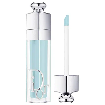 Dior Addict Lip Maximizer Plumping Gloss 065 Icy Blue 0.2 oz In White