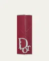 Dior Addict Refillable Couture Lipstick Case In Brick Cannage