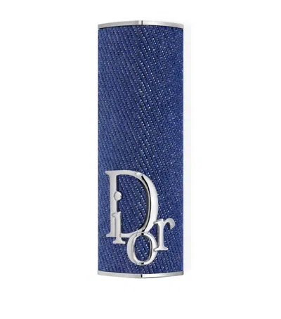 Dior Addict Shine Lipstick Case In Blue