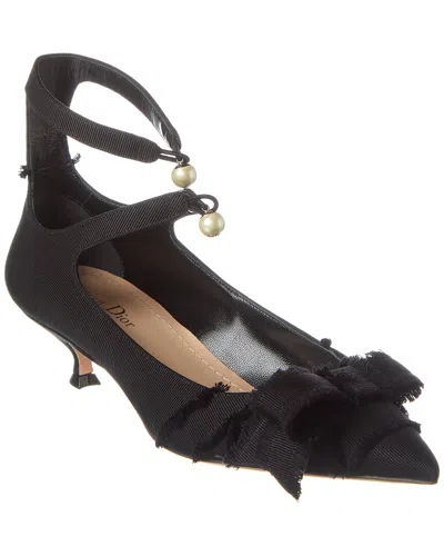 Dior Aable Grosgrain Pump In Black